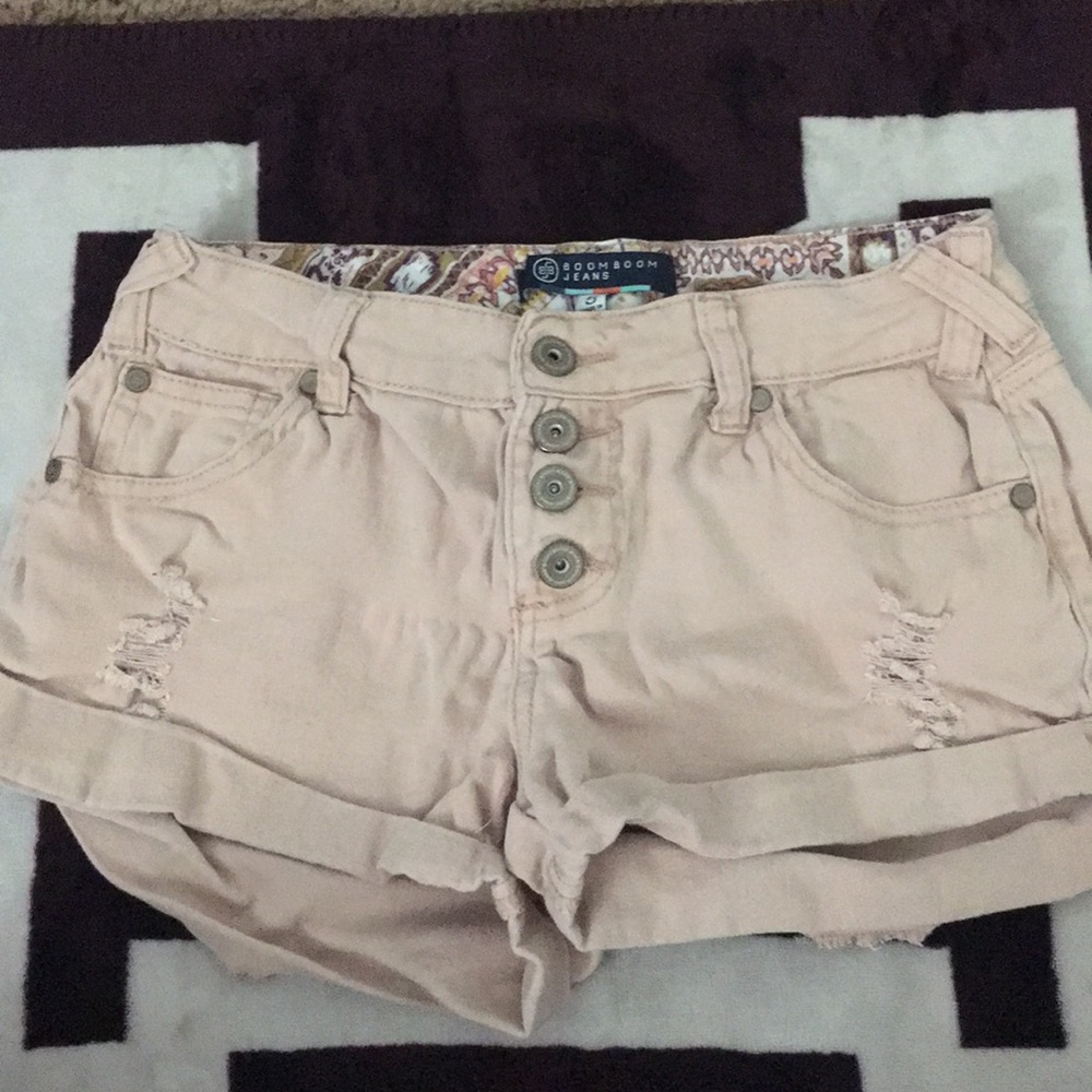 Pink shorts